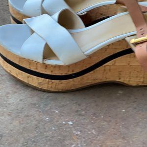 Michael Kors Cork Platform Sandals